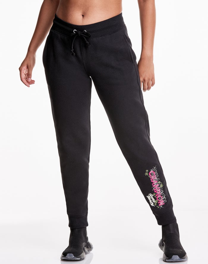 Jogger Champion Mujer - Merlot Artist Series Reverse Weave Simple Balance ( Negras ) 6917358-EF